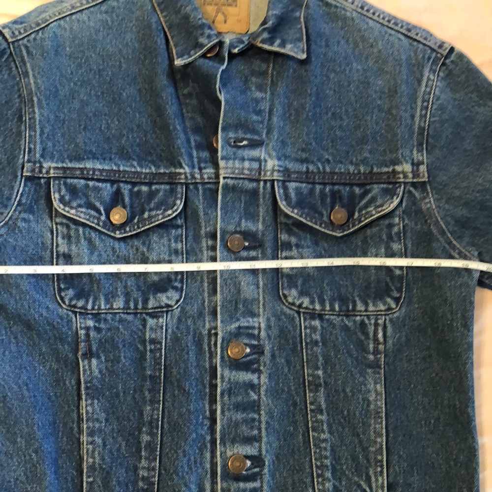 Classic Blue Denim Jacket VINTAGE Gap - Picture 7 of 8